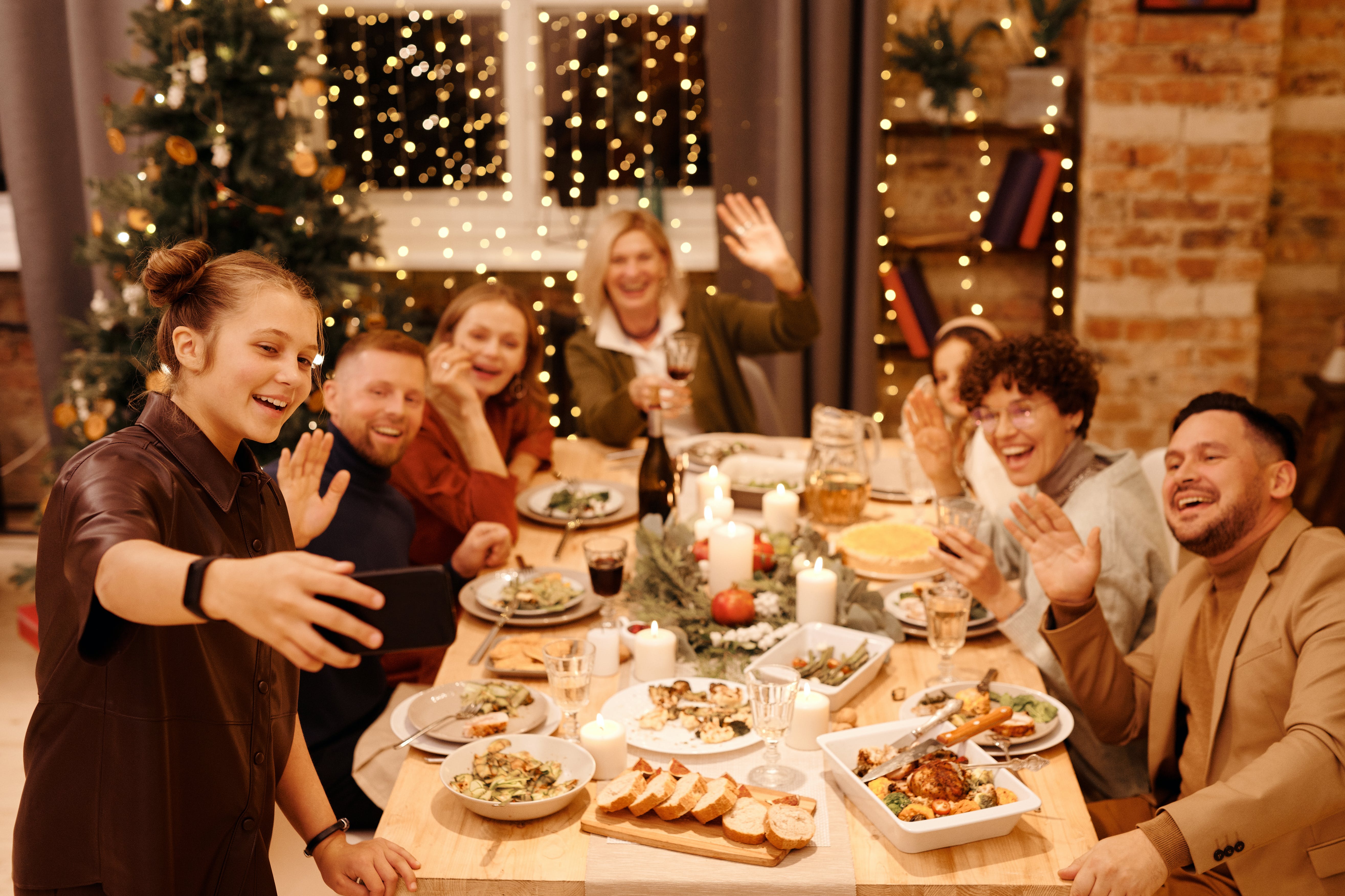 A Christmas celebration at home | Source: Pexels