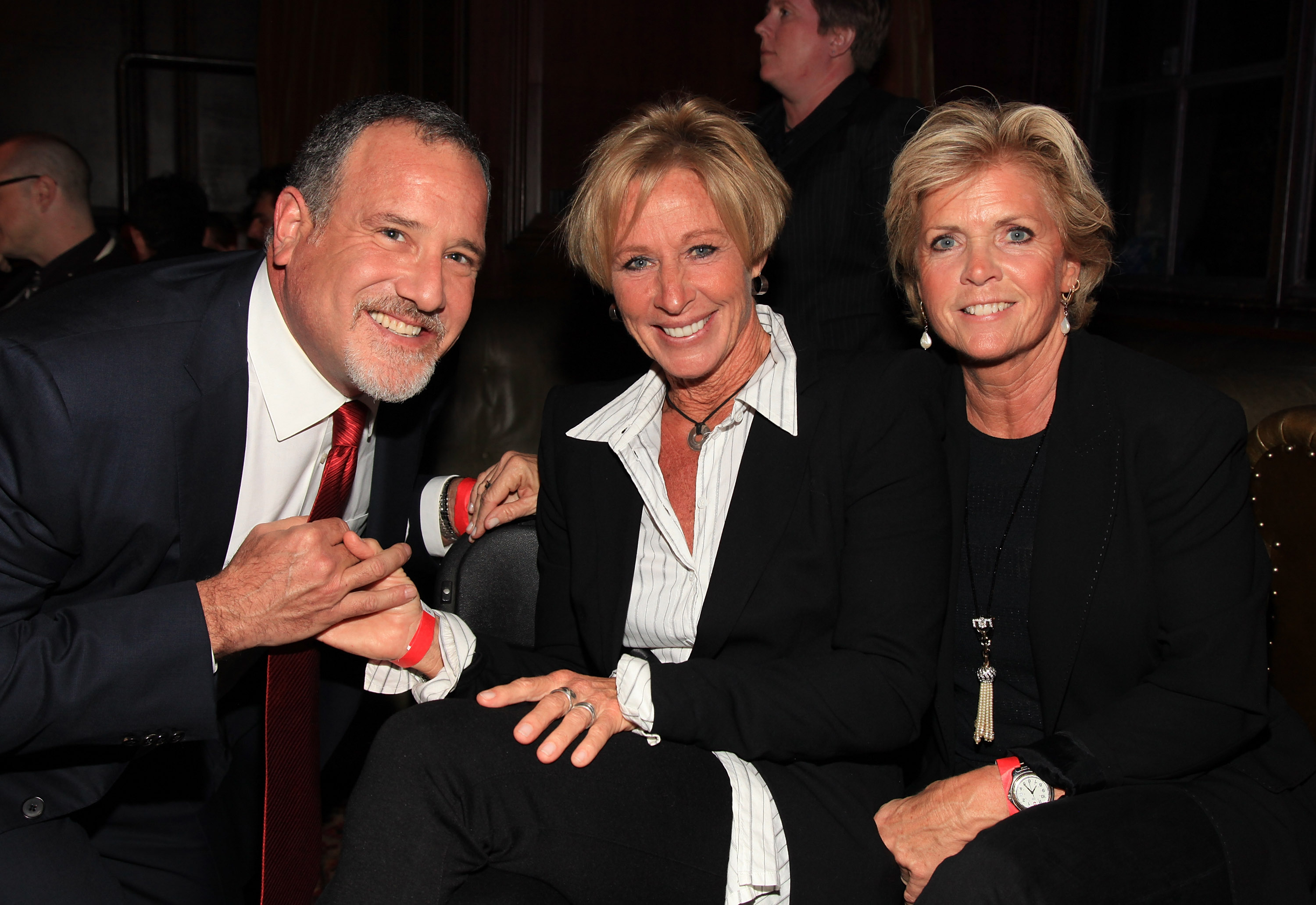 Howard Bragman, Nancy Locke, and Meredith Baxter at the "Power Up" 10th Annual Power Premiere Awards on November 7, 2010, in West Hollywood, California. | Source: Getty Images