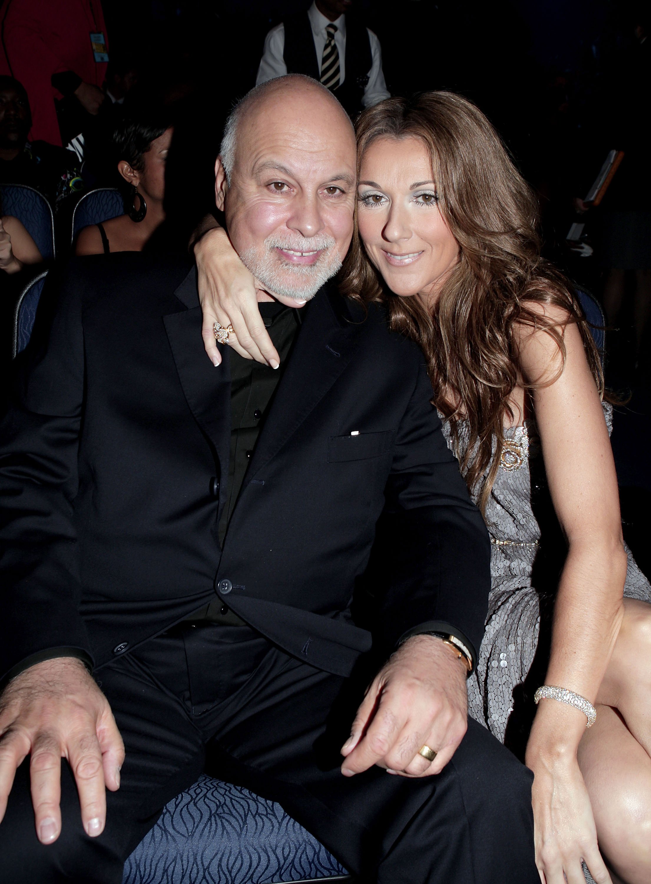 Celine Dion and her husband, Rene Angélil, attend the 2007 American Music Awards at the Nokia Theatre on November 18, 2007, in Los Angeles, California. | Source: Getty Images