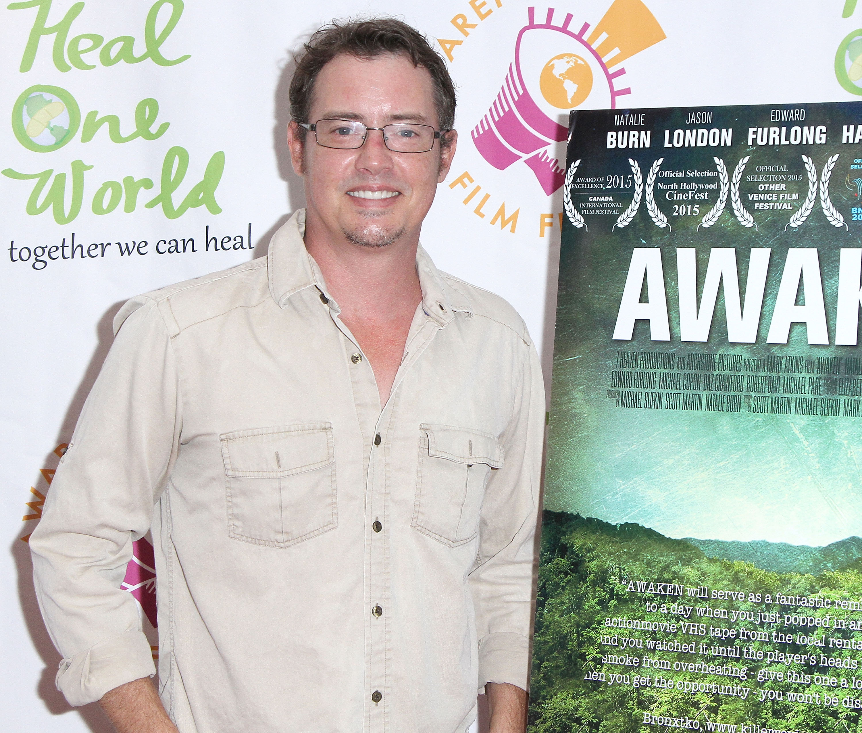 Jason London at the premiere of "Awaken" at the 2015 Awareness Film Festival,  in Los Angeles, California. | Source: Getty Images