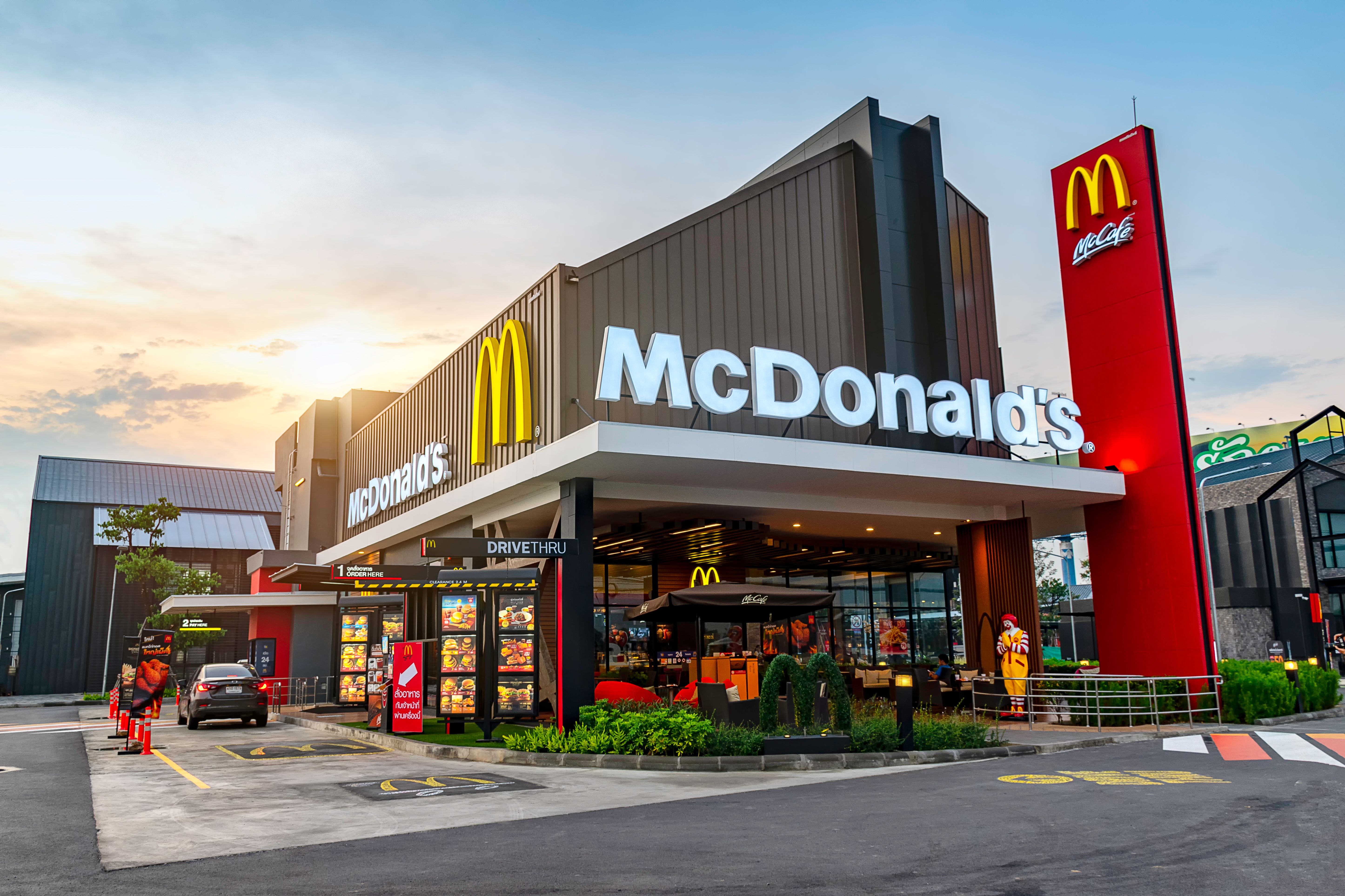 A fast-food franchise McDonald's Restaurant located in Ayutthaya, Thailand. | Source: Shutterstock 