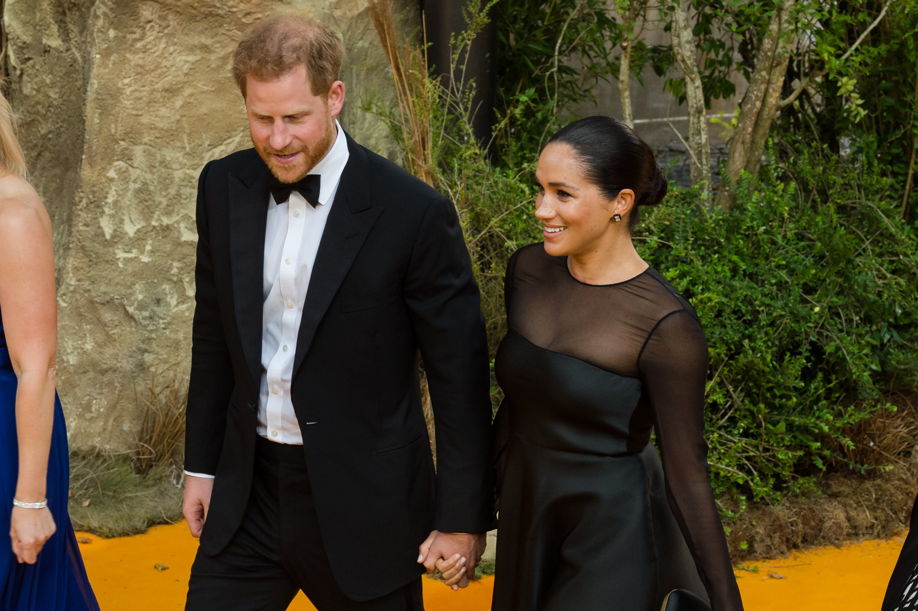 El príncipe Harry y Meghan, duquesa de Sussex, asisten al estreno europeo de la película de Disney 'El Rey León' en Odeon Luxe Leicester Square el 14 de julio de 2019 en Londres, Inglaterra. I Foto: Getty Images El príncipe Harry y Meghan, duquesa de Sussex, asisten al estreno europeo de la película de Disney 'El Rey León' en Odeon Luxe Leicester Square el 14 de julio de 2019 en Londres, Inglaterra. I Foto: Getty Images