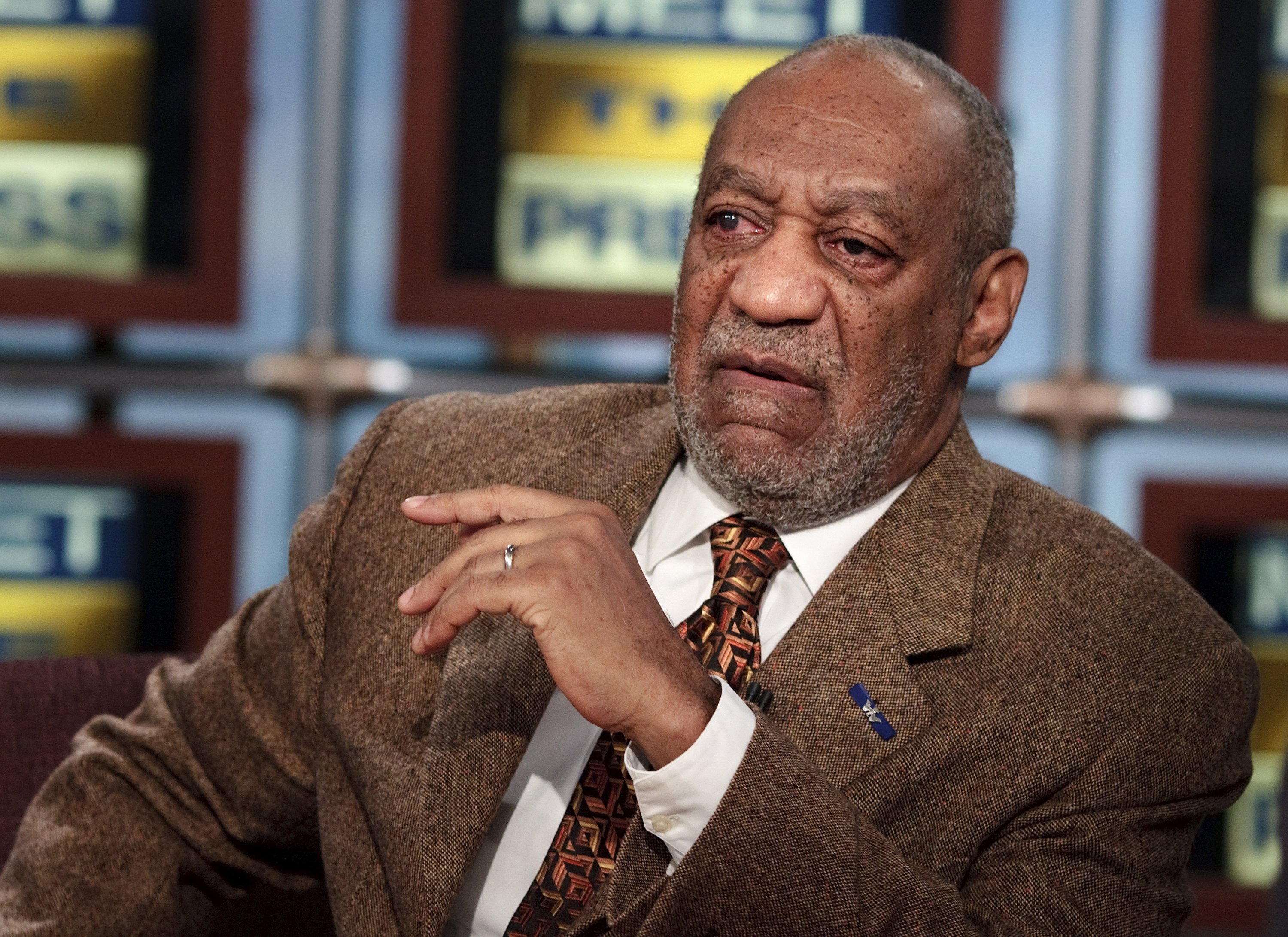 Bill Cosby speaks during a live taping of 'Meet the Press' at the NBC studios January 11, 2009, in Washington, DC. | Source: Getty Images.