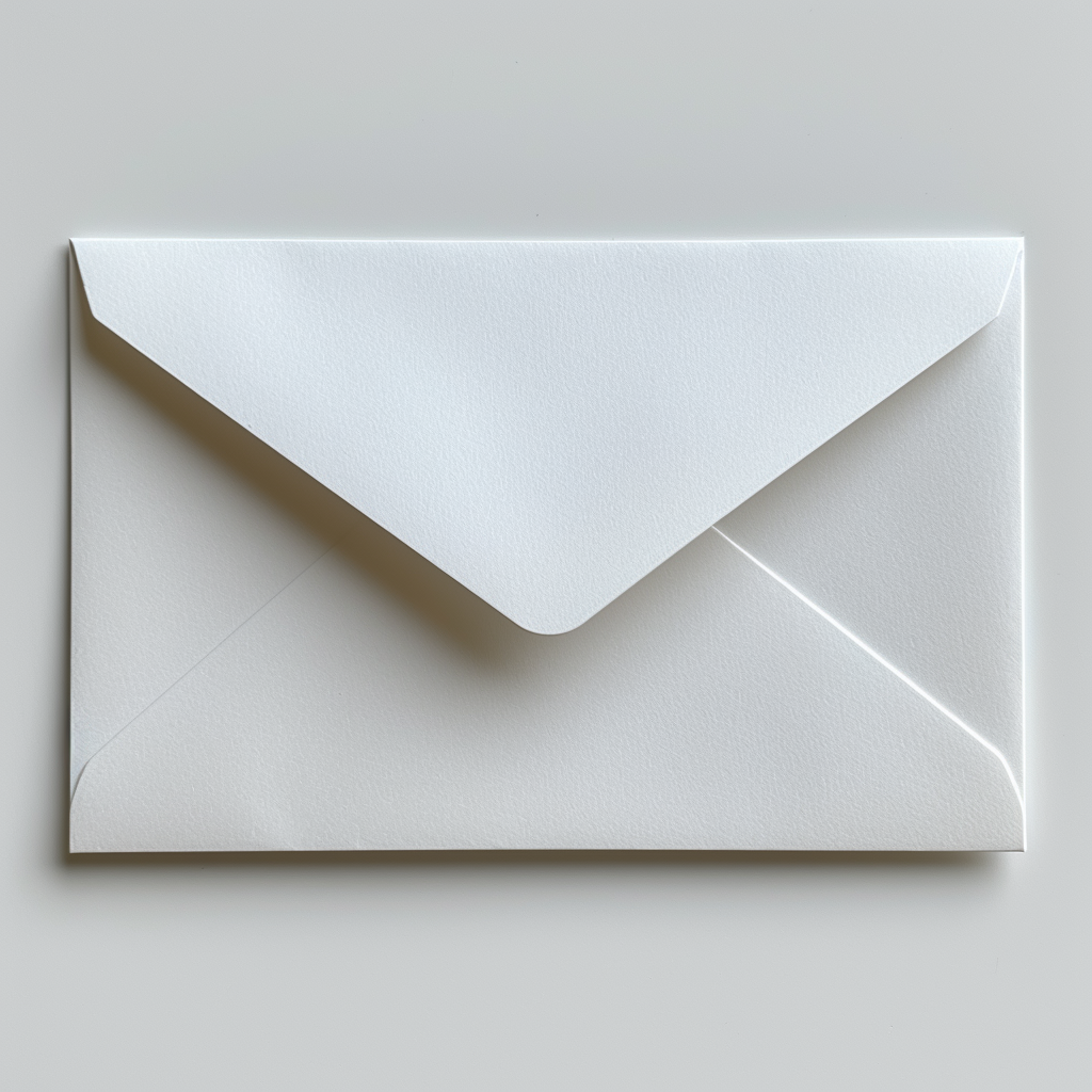 A white envelope | Source: Midjourney