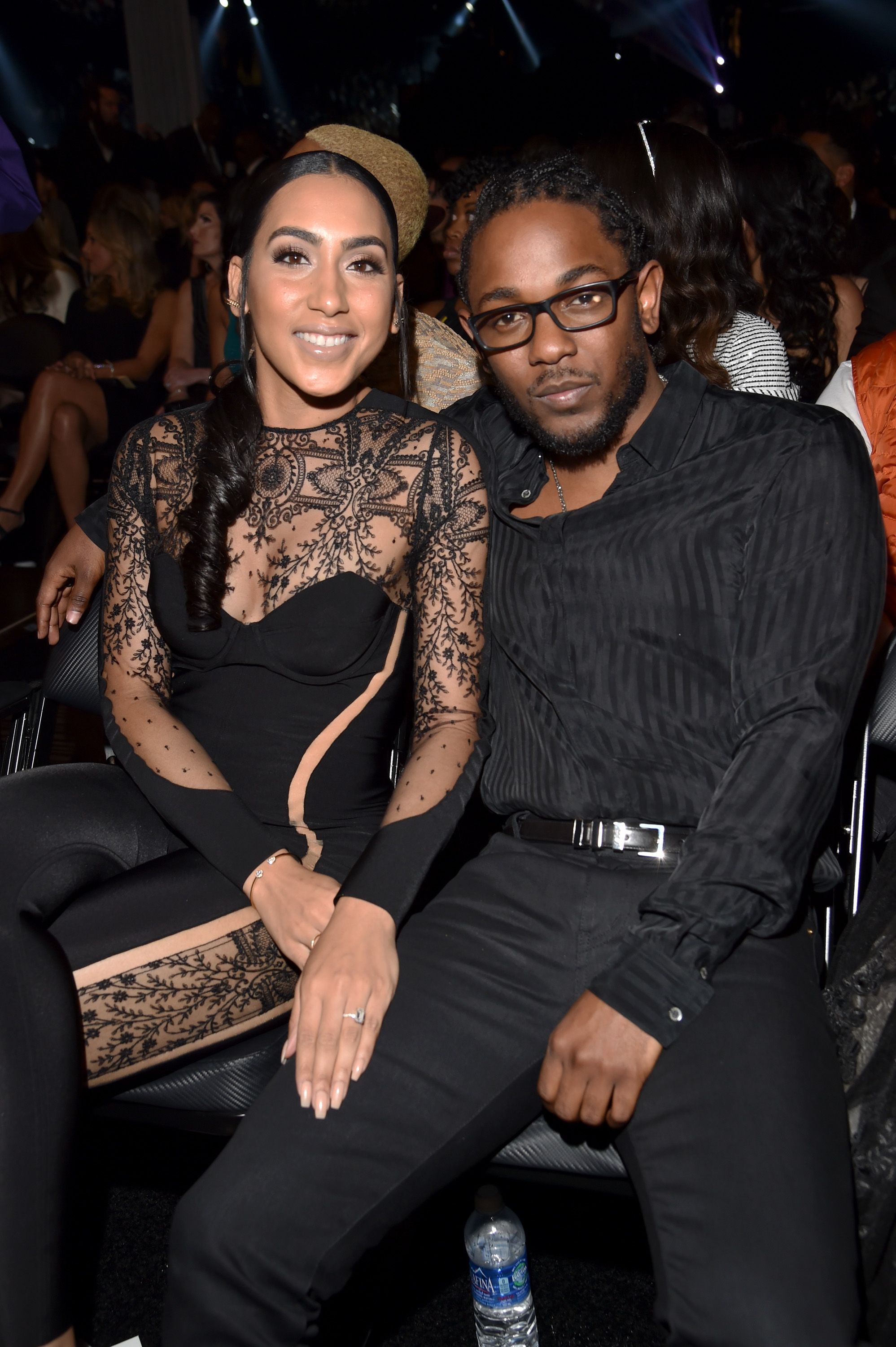 Kendrick Lamar and Whitney Alford attend the 58th Grammy Awards at Staples Center on February 15, 2016 in Los Angeles, California. | Photo: Getty Images