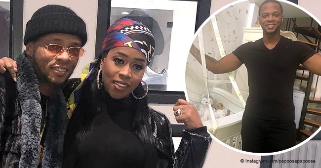 Remy Ma's husband Papoose gives a glimpse of their baby daughter's nursery room in new picture