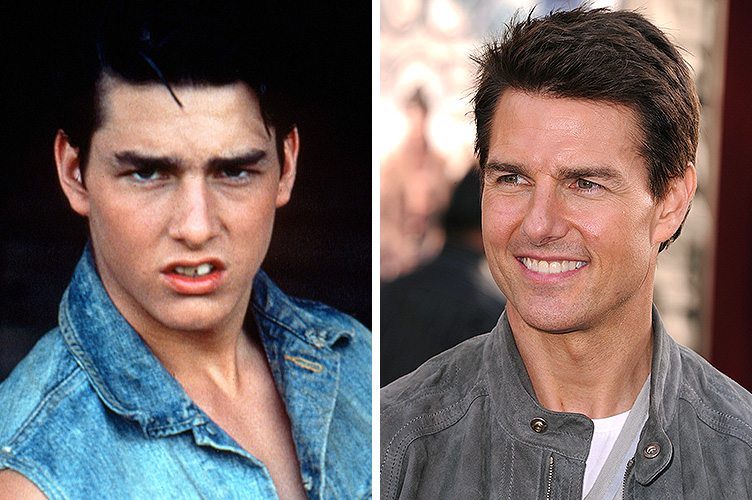 Tom Cruise, January 1, 1983 | Tom Cruise, June 8, 2012  | Source: Getty Images