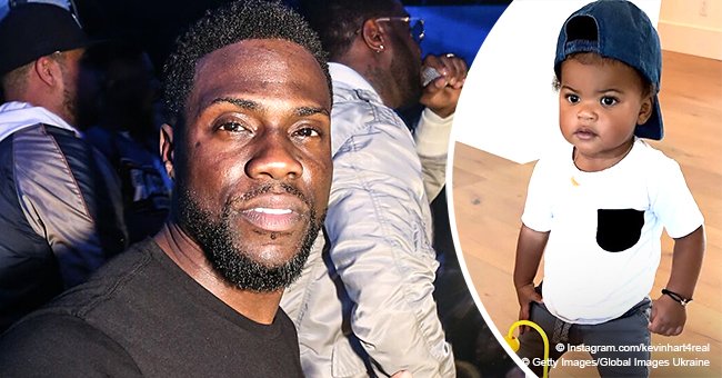 Kevin Hart steals hearts with new photo of his son who bears an uncanny resemblance to his dad