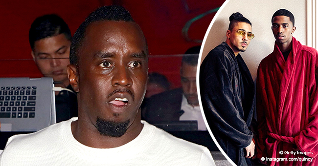 The Shade Room Diddy S Sons Quincy Christian Combs Involved In A Car Crash Near Dad S La Home