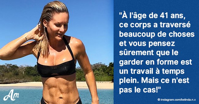 Une mère de 41 ans partagé son secret pour rester jeune et en forme