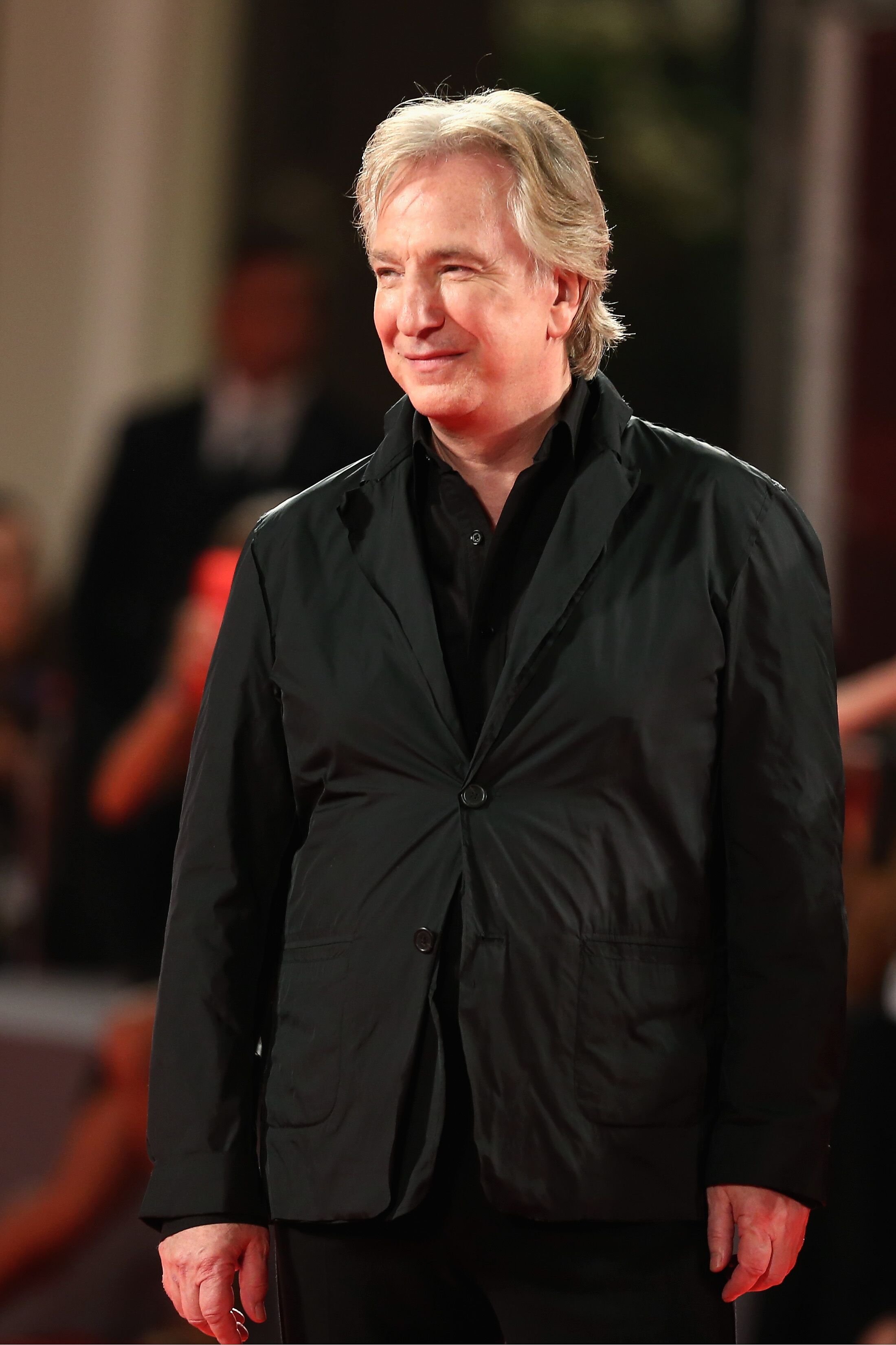 Alan Rickman attends the 'Une Promesse' Premiere. | Source: Getty Images