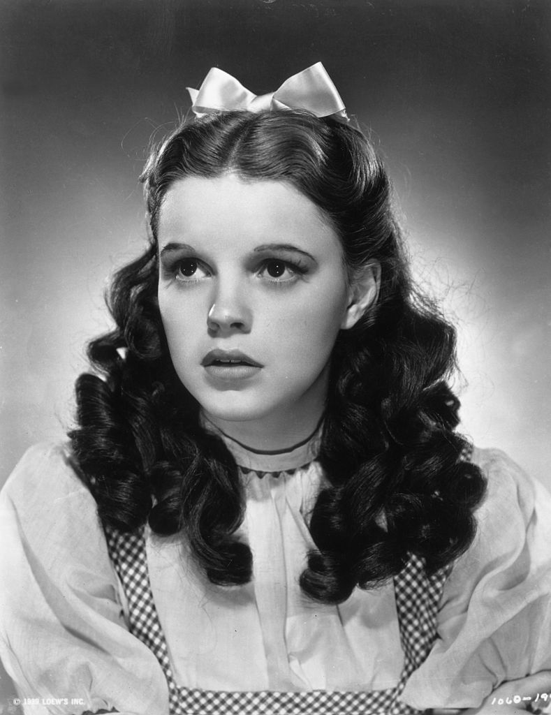 Judy Garland in her costume as Dorothy from "The Wizard of Oz." | Source: Getty Images