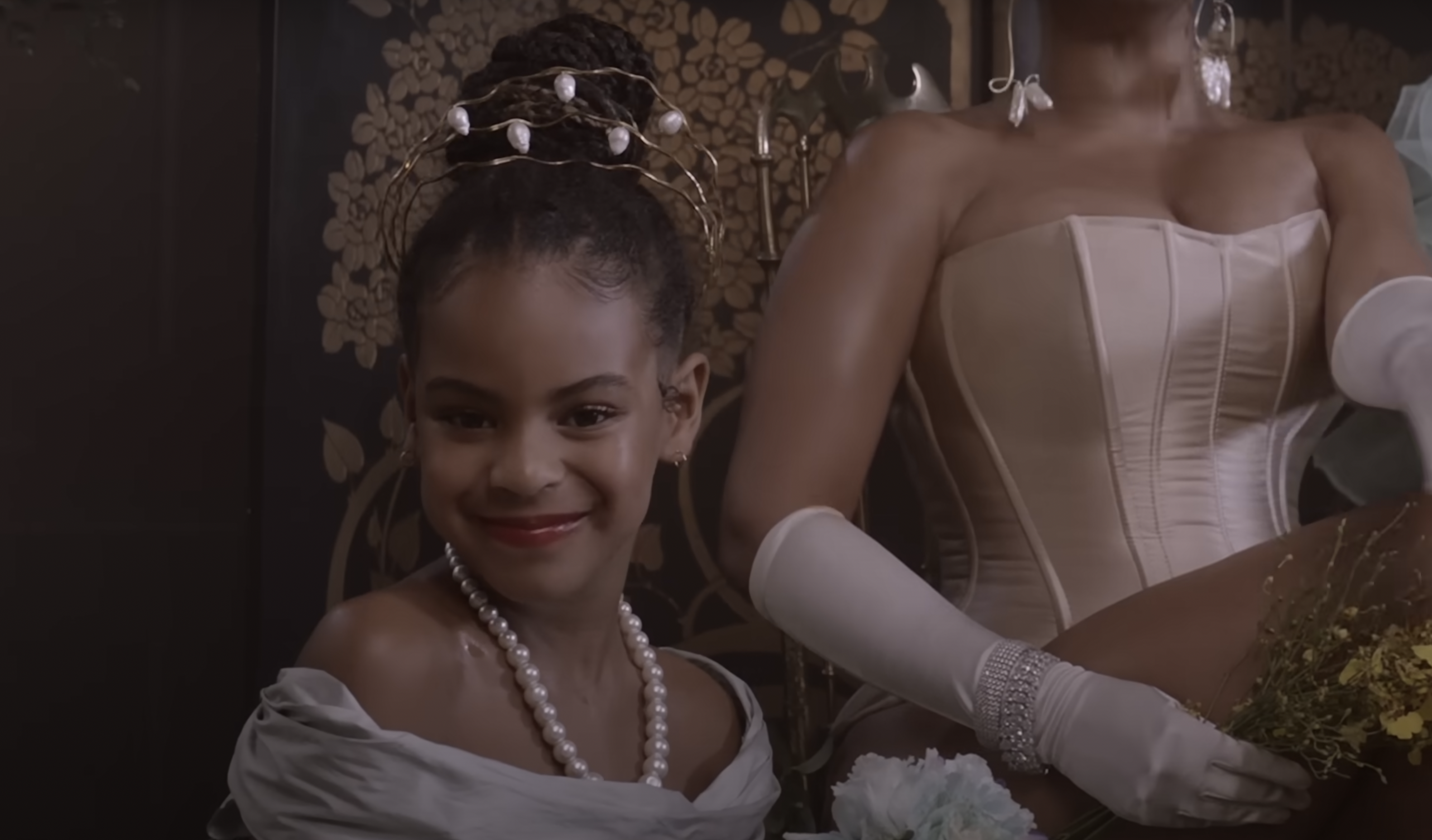 Blue Ivy Carter during an appearance on the "Brown Skin Girl" music video | Source: YouTube/Beyonce