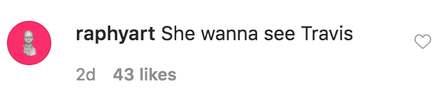 A fan commented on a photo of Kylie Jenner kissing Stormi Webster in front of a sunset | Source: Instagram.com/kyliejenner