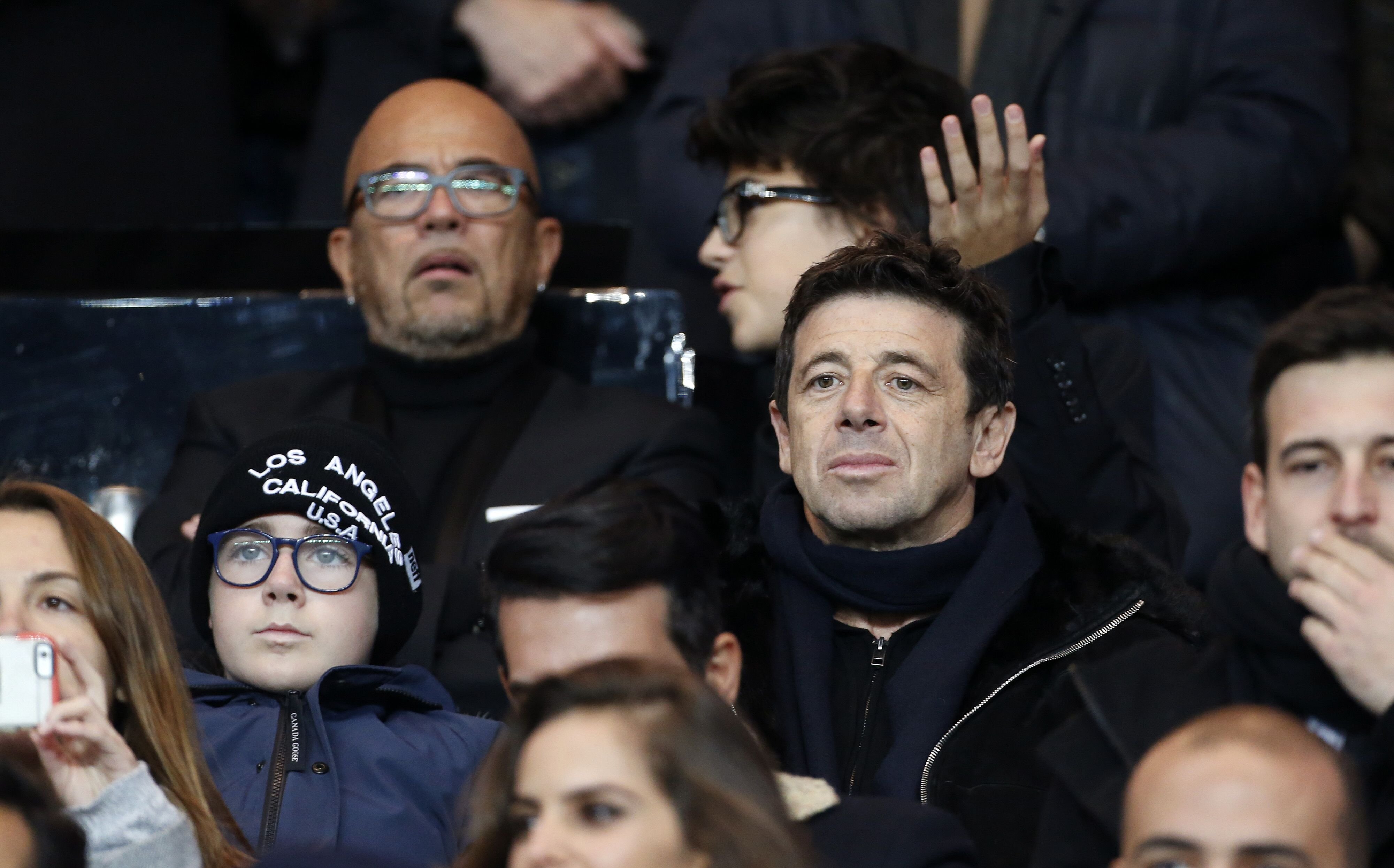Patrick Bruel et son fils Oscar. l Source : Getty Images