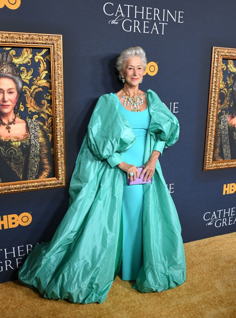 Helen Mirren attends the Los Angeles Premiere Of The New HBO Limited Series "Catherine The Great" at The Billy Wilder Theater. | Photo: Getty Images