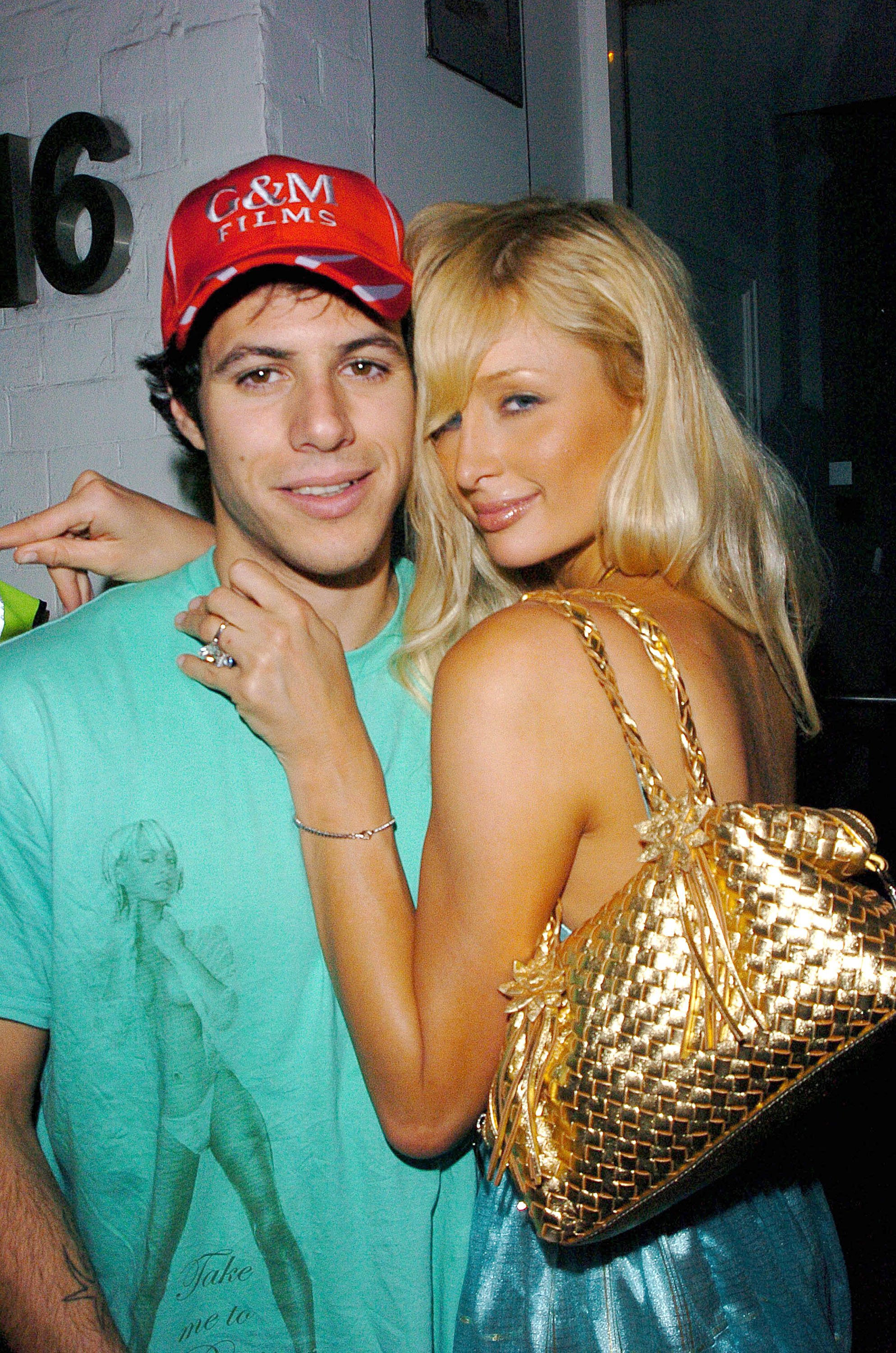 Paris Latsis and Paris Hilton during Paris Hilton and Paris Latsis Sighting at The Kabaret Club in London - June 27, 2005 at The Kabaret Club in London, Great Britain | Source: Getty Images 