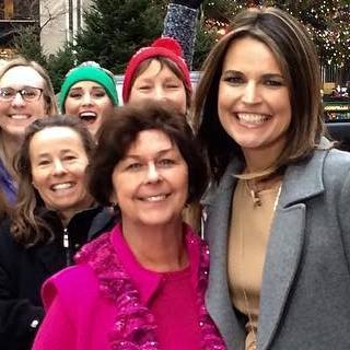 Nancy Guthrie, her daughter Savannah and their loved ones, from a post dated January 28, 2016. | Source : Facebook/NancyGuthrie