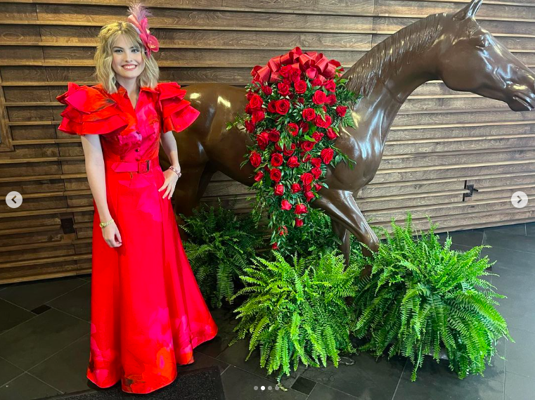 Dannielynn Birkhead posing for a picture during the Kentucky Derby weekend, posted on May 5, 2024 | Source: Instagram/larryanddannielynn