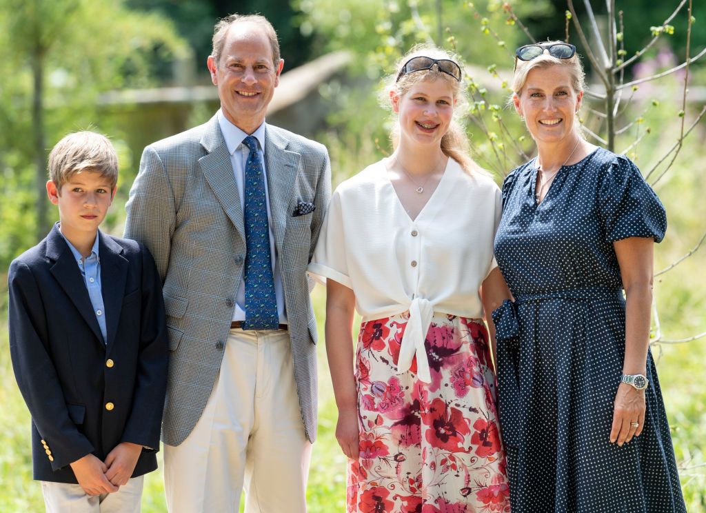 Prince Edward, Earl of Wessex and Sophie, Countess of Wessex with their kids at The Wild Place Project at Bristol Zoo on July 23, 2019 | Photo: Getty Images