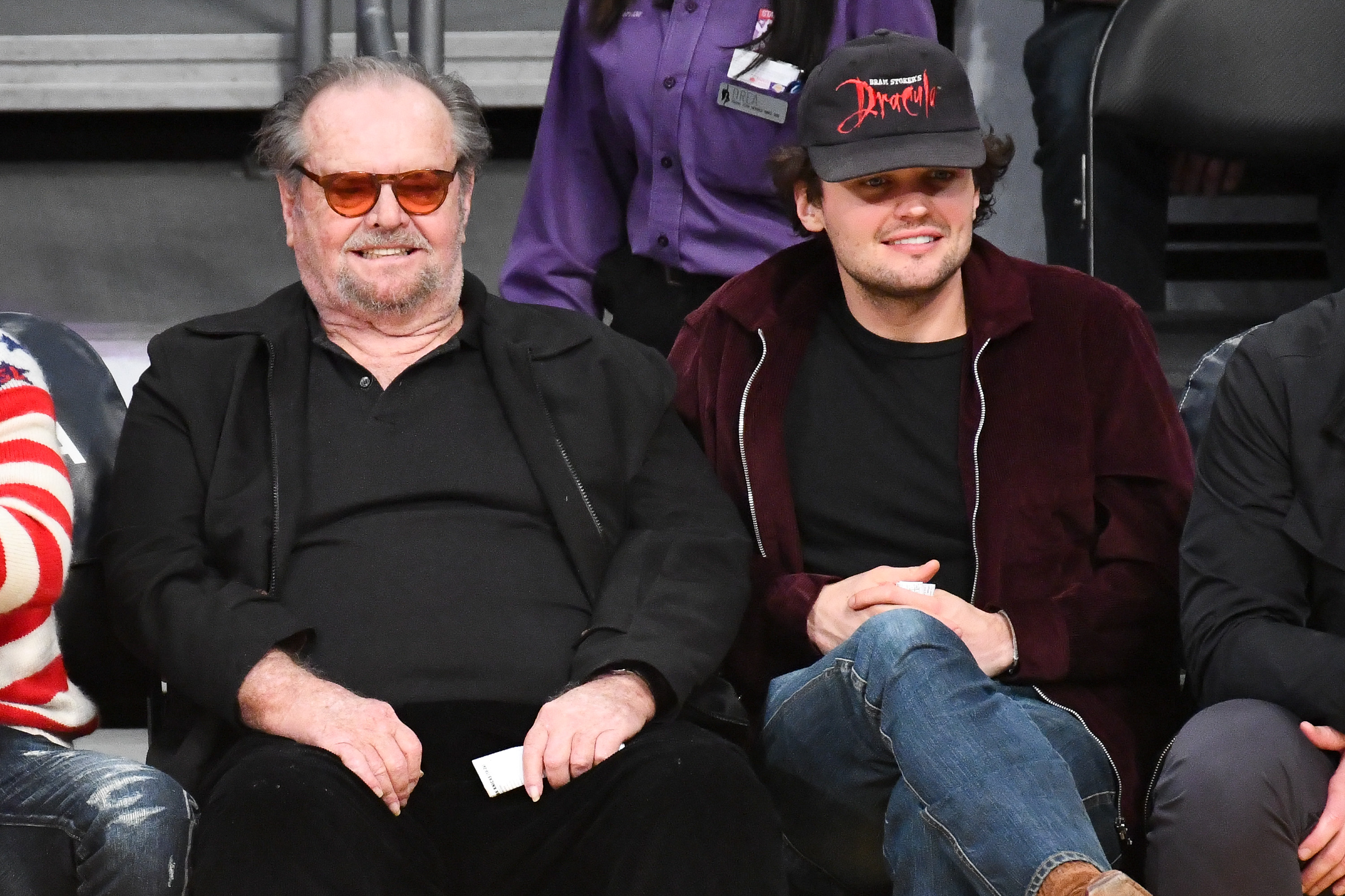 Jack Nicholson and his son Ray in California in 2020 | Source: Getty Images