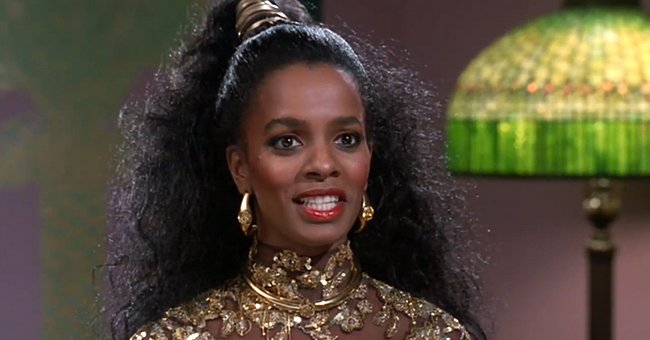 Vanessa Bell Calloway as  Princess Imani Izzi in "Coming to America," 1988 | Source: youtube.com/MOV Clips