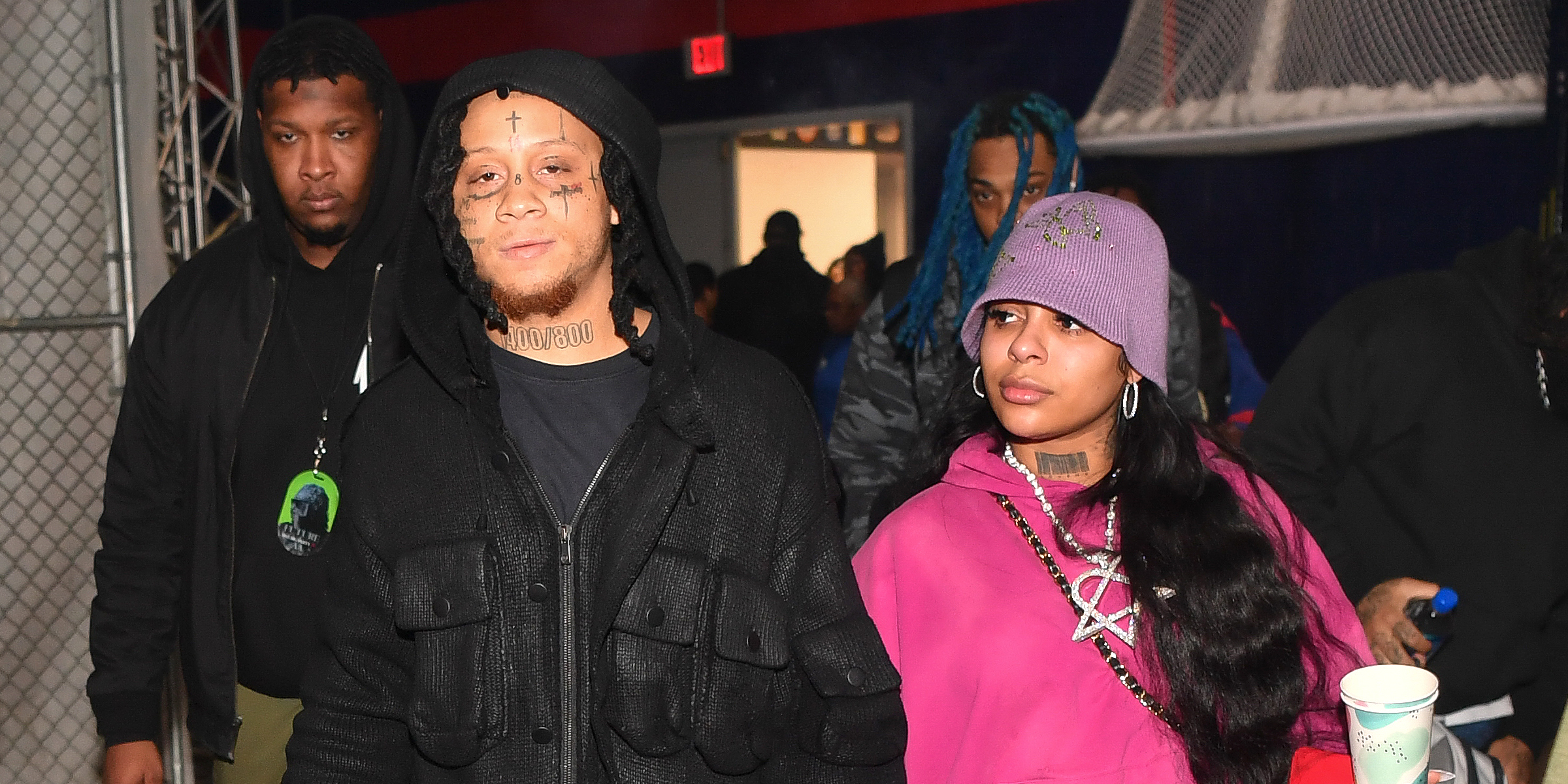 Trippie Redd and His Girlfriend Skye Morales | Source: Getty Images