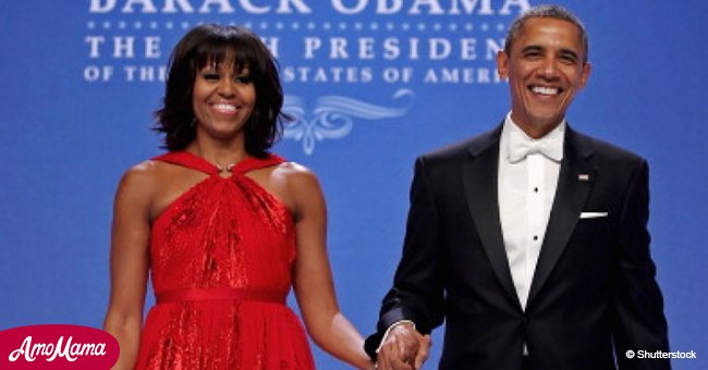 Michele Obama shares photo from her wedding with Barack