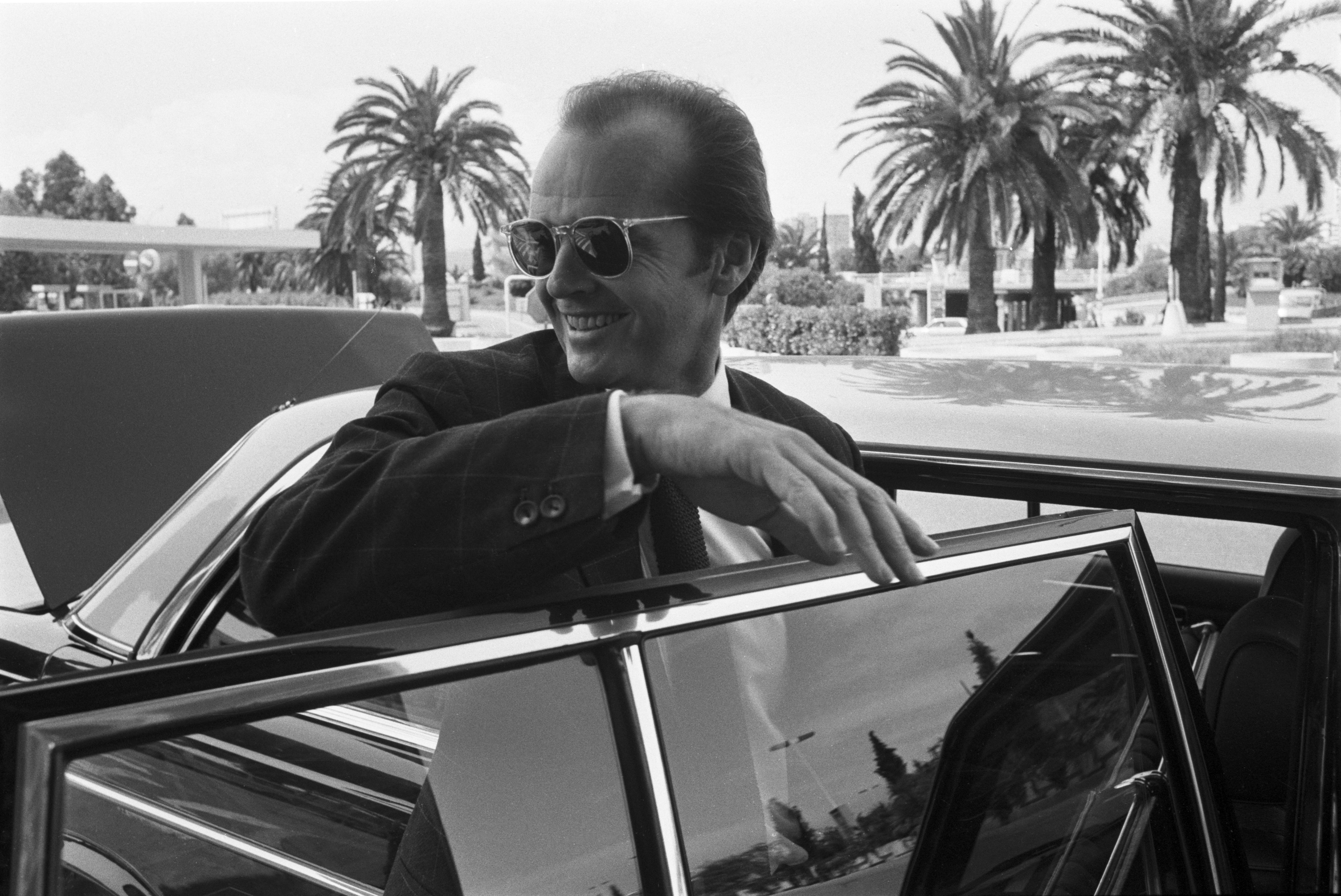 Jack Nicholson bei den Filmfestspielen in Cannes 1981 in Frankreich | Quelle: Getty Images