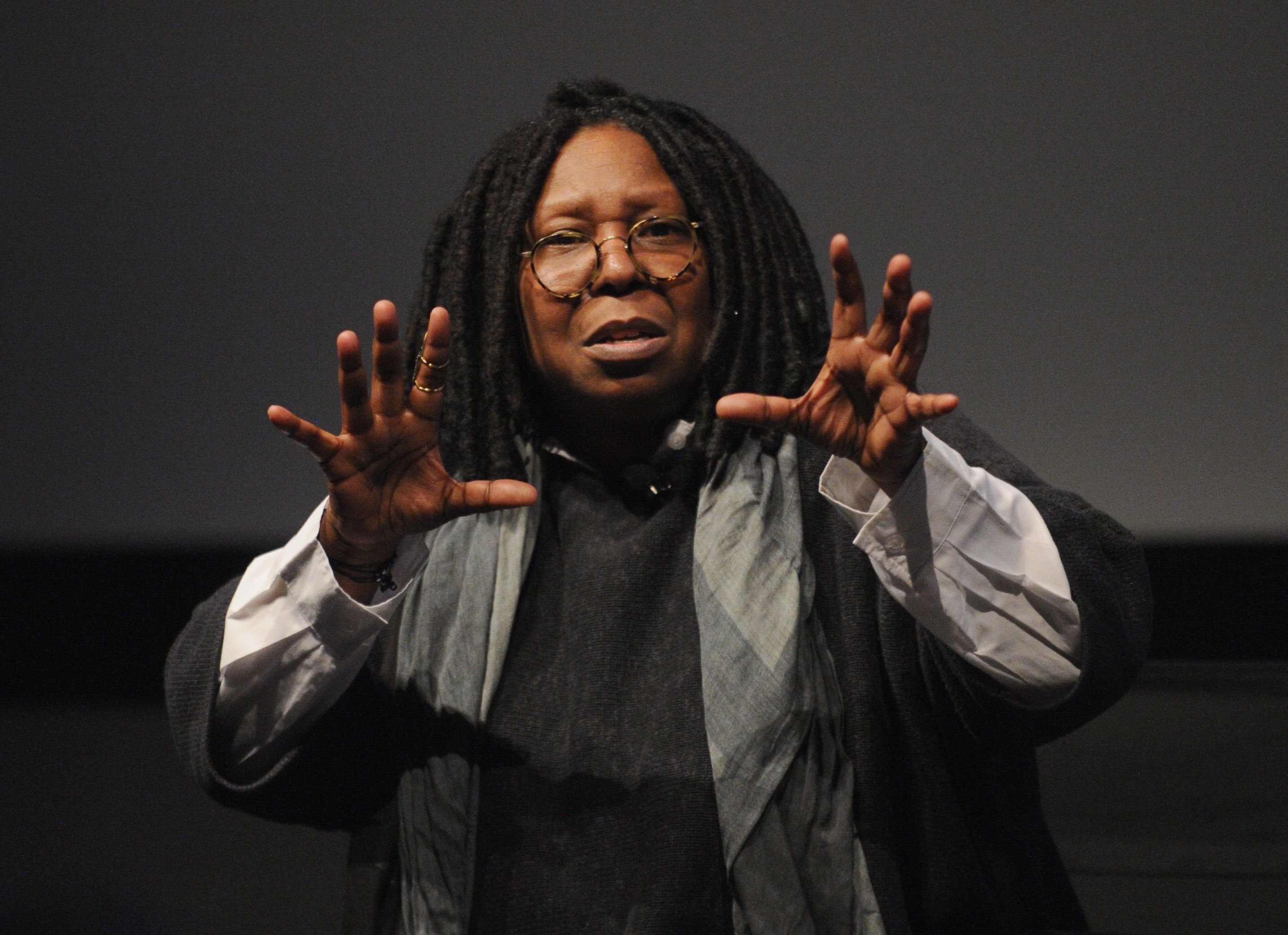 Whoopi Goldberg at the "I Got Somethin' To Tell You" screening and Q+A at SVA Theatre 1 on April 22, 2013 | Photo: Getty Images