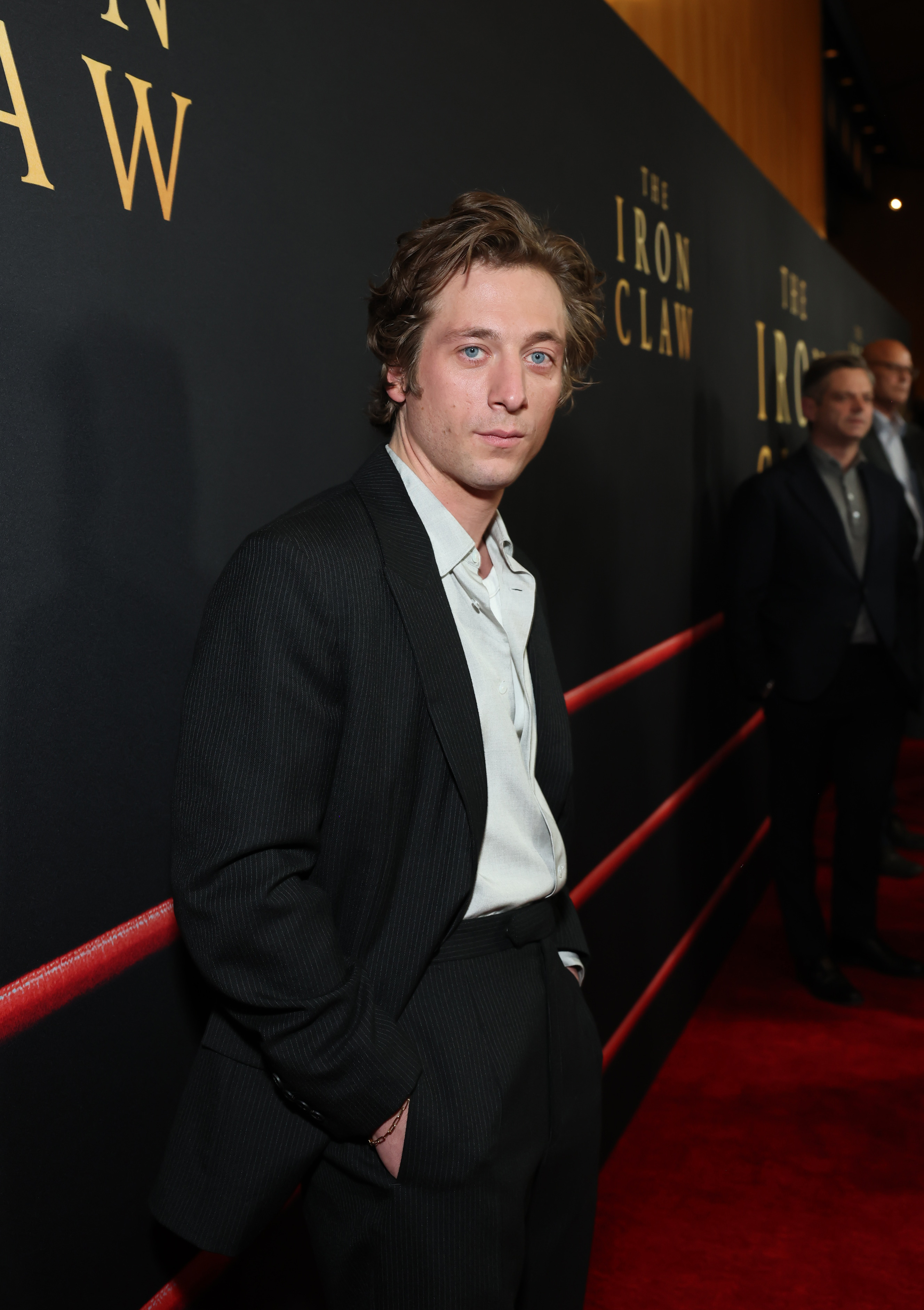Jeremy Allen White at the premiere of "The Iron Claw" at Directors Guild of America on December 11, 2023 in Los Angeles, California | Source: Getty Images