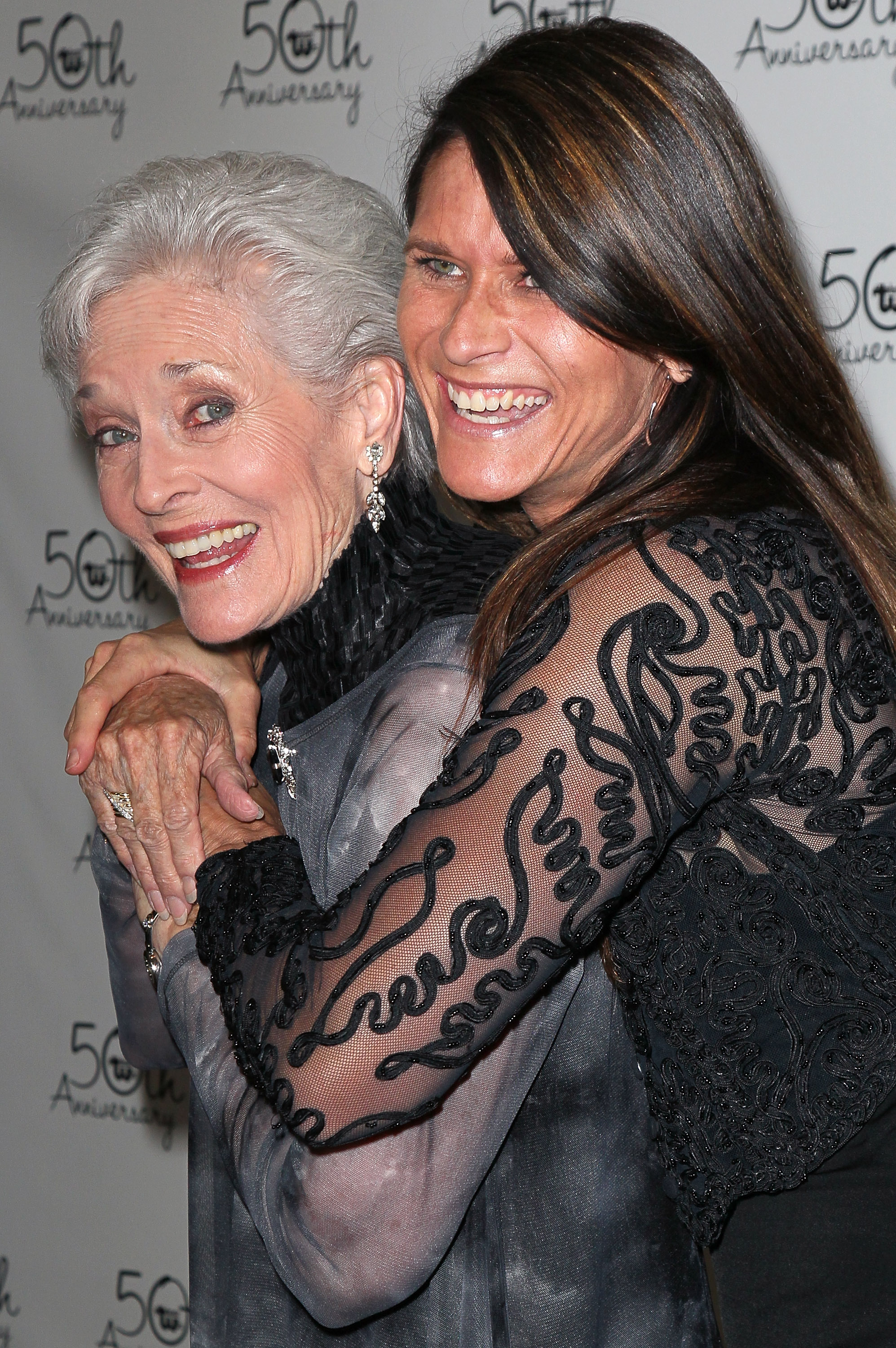 Actress Lee Meriwether and daughter Leslie Aletter attend Theatre West's 50th Anniversary Gala at Taglyan Cultural Complex on September 13, 2012, in Hollywood, California. | Source: Getty Images