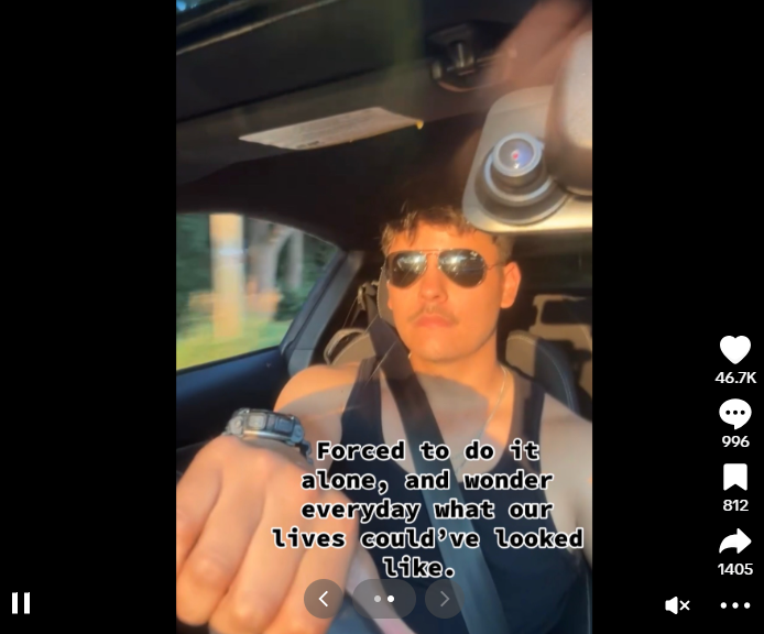 Collin Gosselin from a post dated August 7, 2025. | Source: TikTok/thecollingosselin