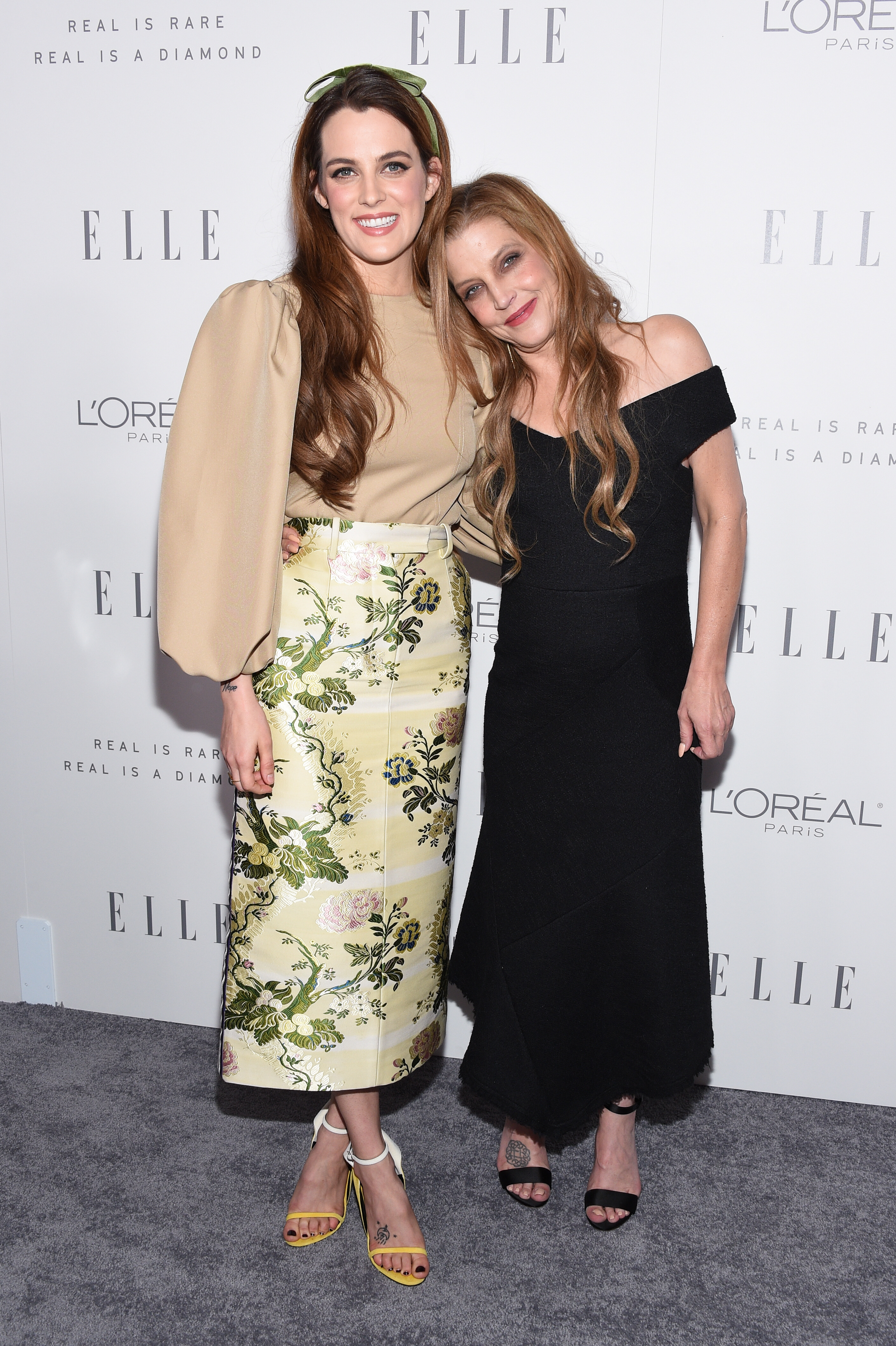 Riley Keough and Lisa Marie Presley, Los Angeles, USA, 16 Octpber 2017 | Source: Getty Images