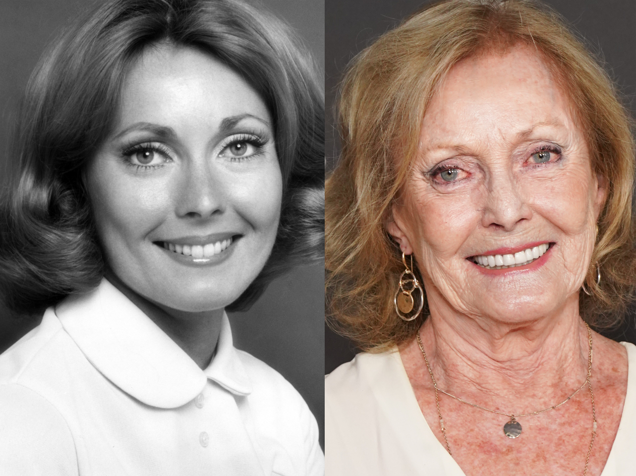 Judith McConnell in 1974 | Judith McConnell in 2019 | Source: Getty Images