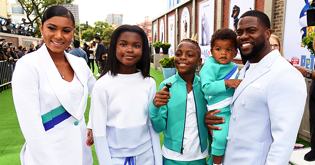 Kevin Hart & His Family Coordinate Their Outfits for 'Secret Lives of Pets 2' Premiere
