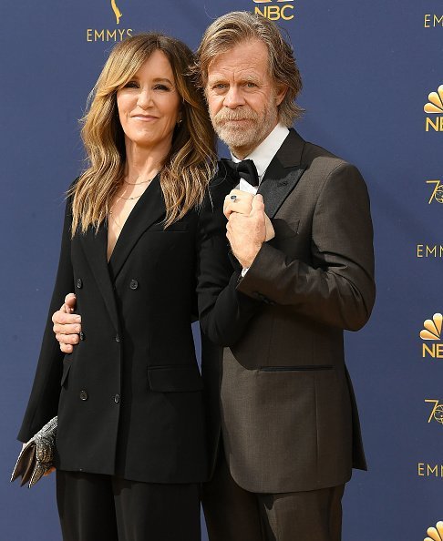 Felicity Huffman, William H. Macy at the 70th Emmy Awards on September 17, 2018 | Photo: Getty Images