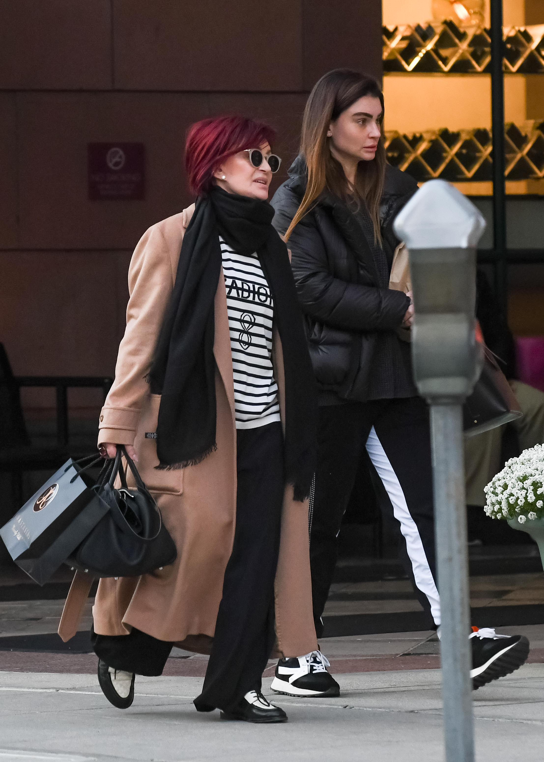 Sharon and Aimee Osbourne spotted out in Los Angeles, California on January 8, 2020 | Source: Getty Images