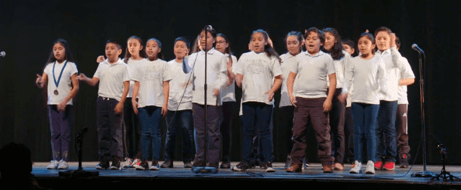 Kids speaking in the documentary, "We Are The Dream: The Kids of the Oakland MLK Oratorical" | Photo: YouTube/HBO 