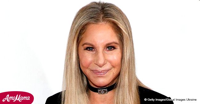 Barbra Streisand appeared at Chanel dinner in gleaming black outfit 
