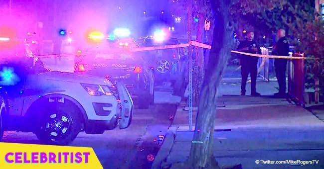 10 shot at apartment complex in California