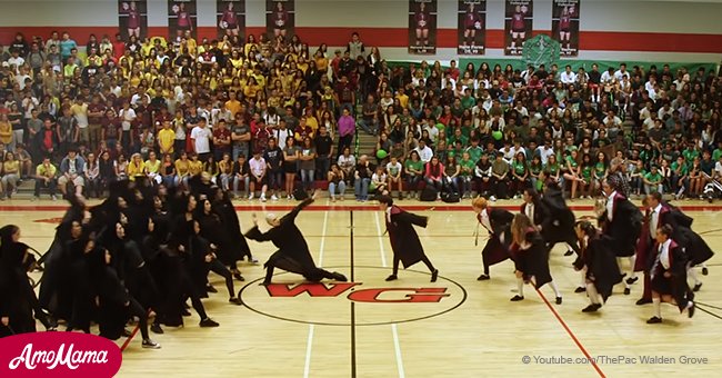 High school dance team is going viral with their breathtaking Harry Potter performance