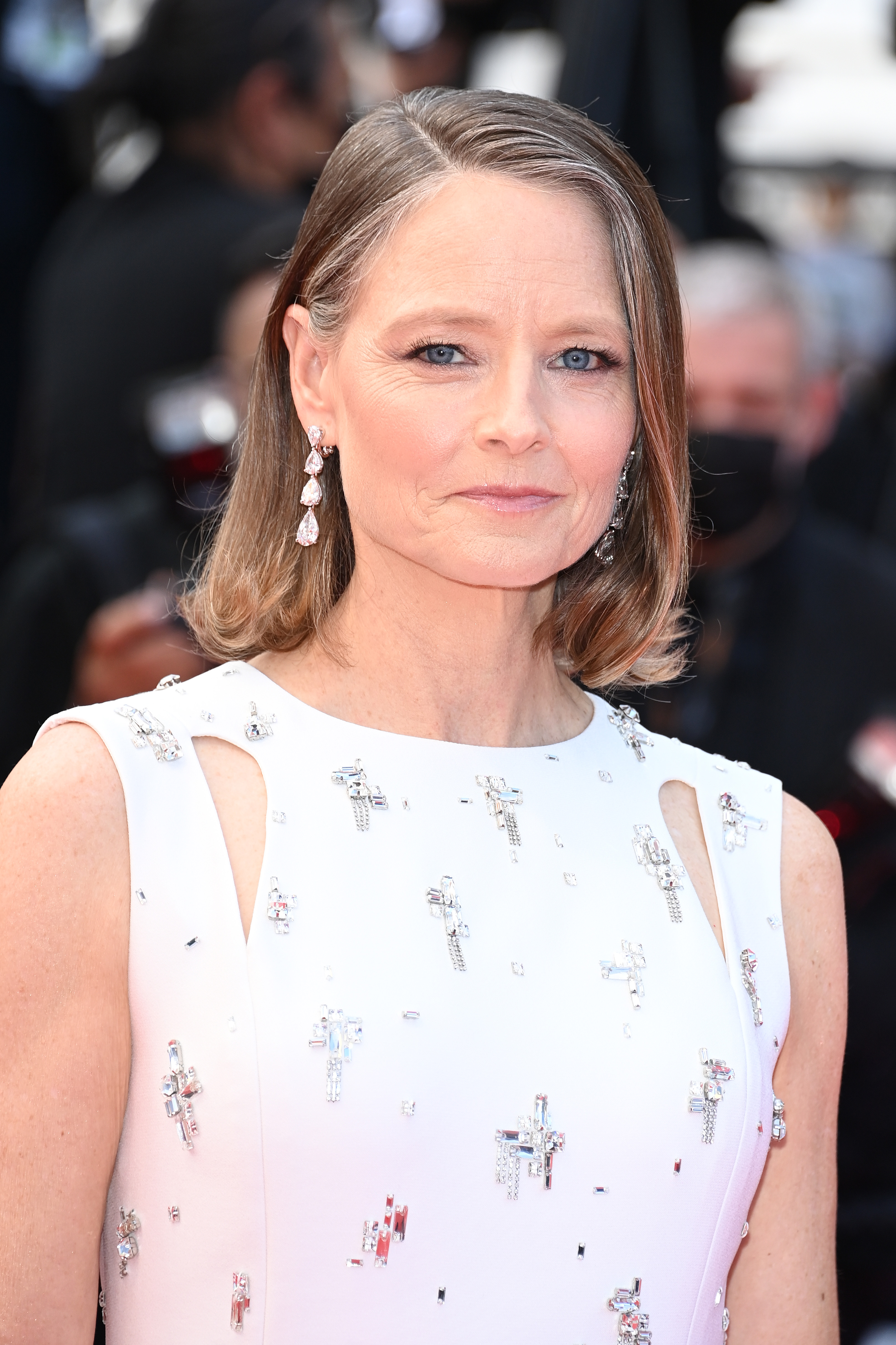 Jodie Foster attending the "Annette" opening ceremony at the 74th Annual Cannes Film Festival in France, 2021 | Source: Getty Images