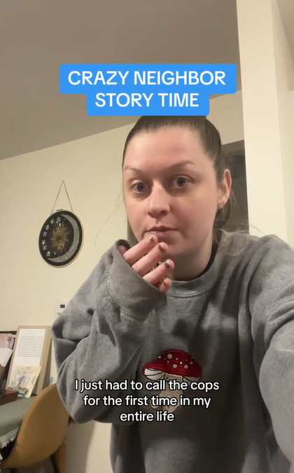 Katie tells the story of a crazy neighbor who keyed their own car on February 9, 2024 | Source: TikTok/katiedotcom