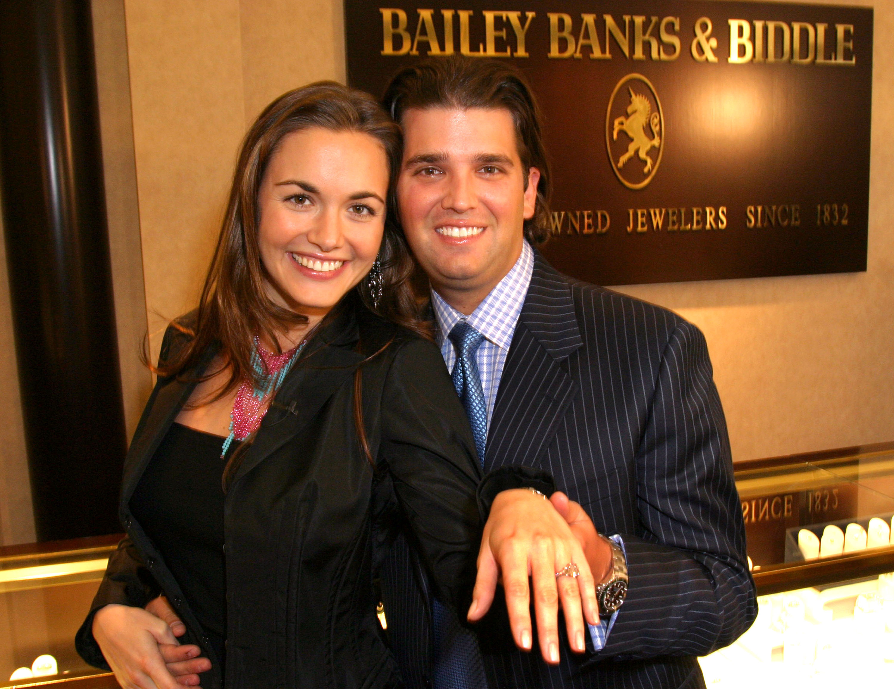 Vanessa and Donald Trump Jr. photographed in New Jersey on November 11, 2004. | Source: Getty Images