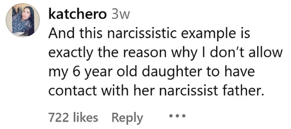 More social media comments directed at Alec for his rant aimed at his child