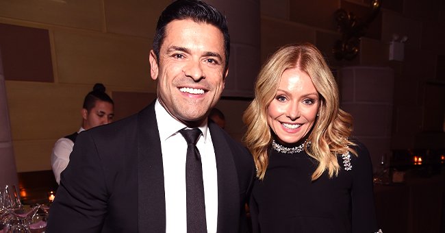 Mark Consuelos and Kelly Ripa posing during the Radio Hall of Fame Class of 2019 Induction Ceremony at Gotham Hall in New York City | Photo: Michael Kovac/Getty Images for Radio Hall of Fame