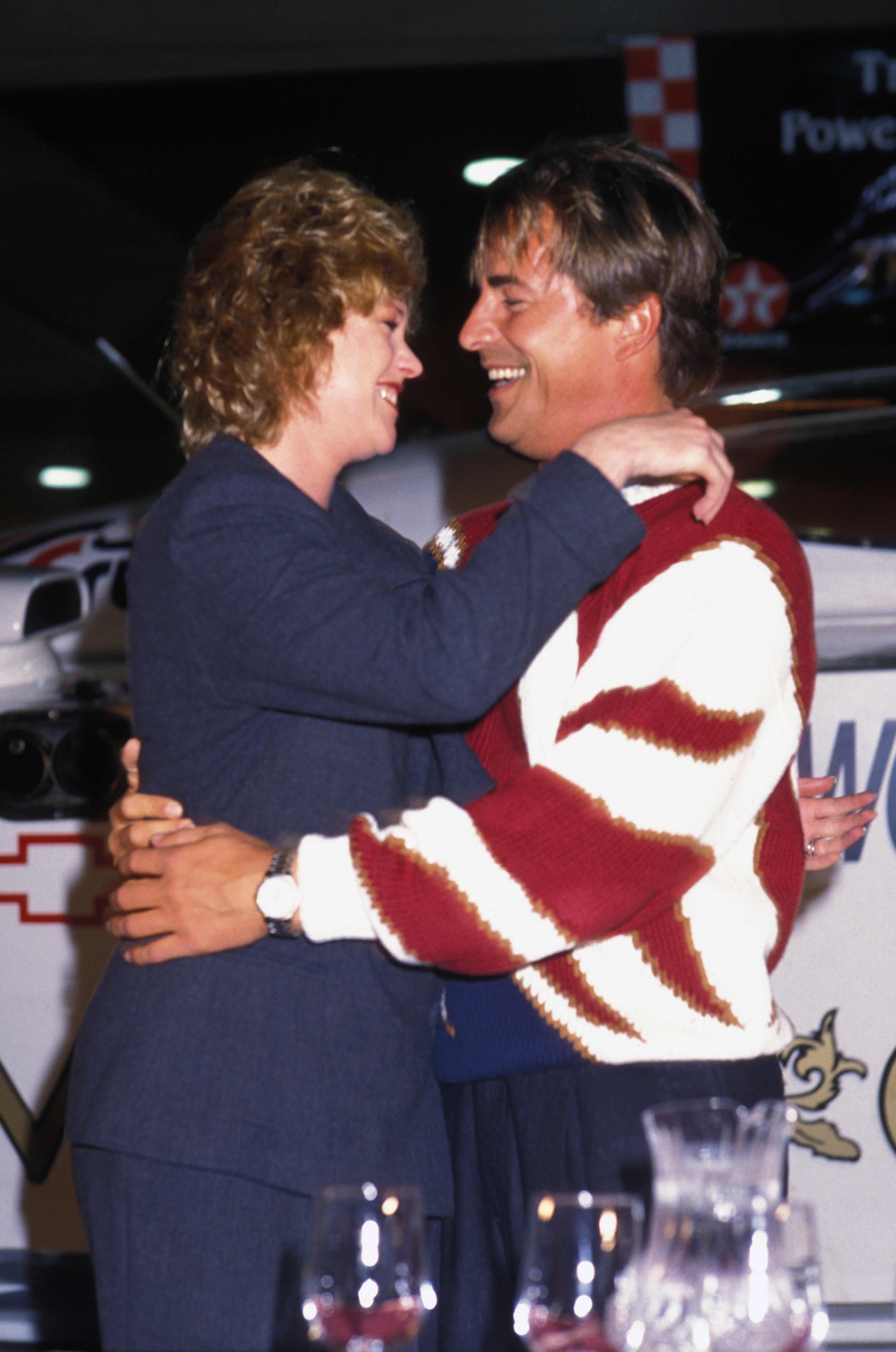 Mélanie Griffith and Don Johnson in Paris, France on October 1989 | Source: Getty Images