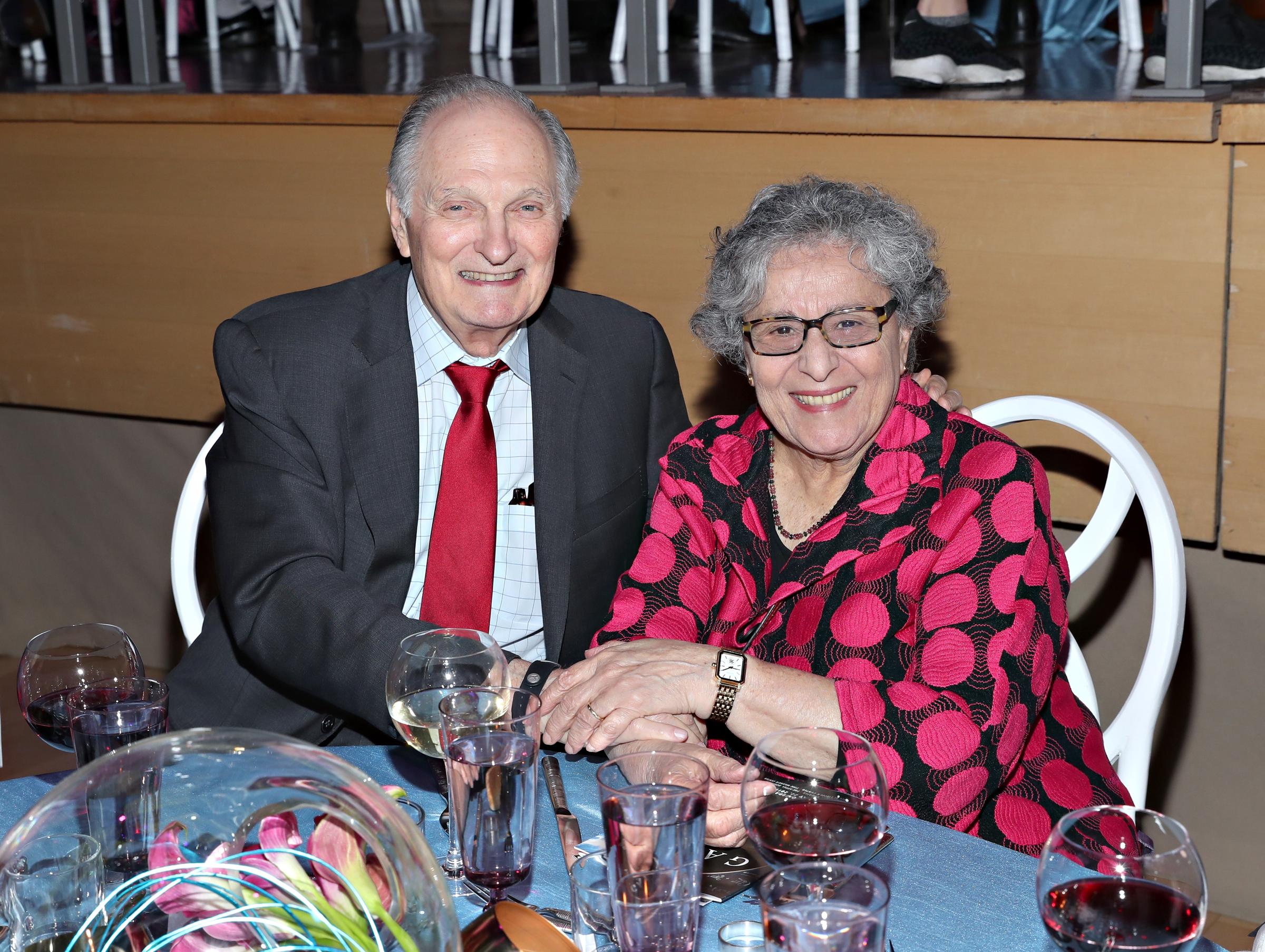 Actor Alan Alda and wife Arlene Alda attend the World Science Festival's 12th Annual Gala at Jazz at Lincoln Center on May 22, 2019, in New York City | Source: Getty Images