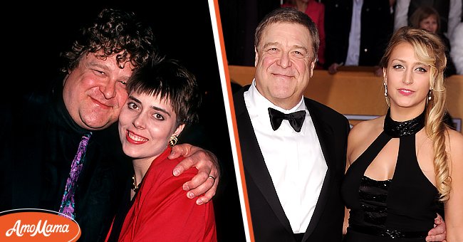 [Left]: John Goodman and wife Annabeth Hartzog attending the premiere of 'Stella' on January 31, 1991 at the Westwood Avco Theater in Westwood, California. [Right]: Actor John Goodman(L) and wife arrive at the 19th Annual Screen Actors Guild Awards held at The Shrine Auditorium on January 27, 2013 in Los Angeles, California. | Source: Getty Images